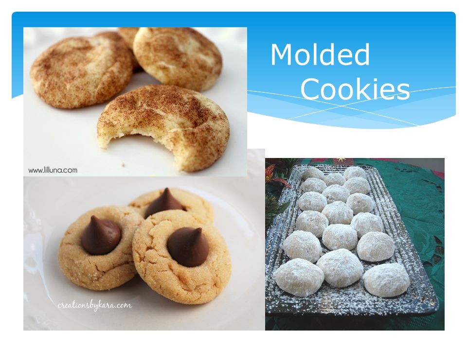 Molded Cookies