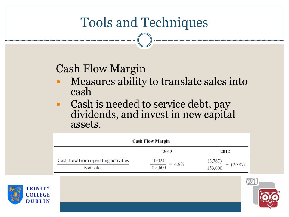 Tools and Techniques Cash Flow Margin
