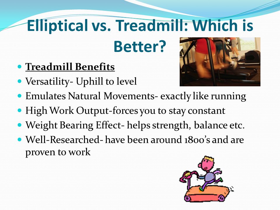 Elliptical vs. Treadmill: Which is Better