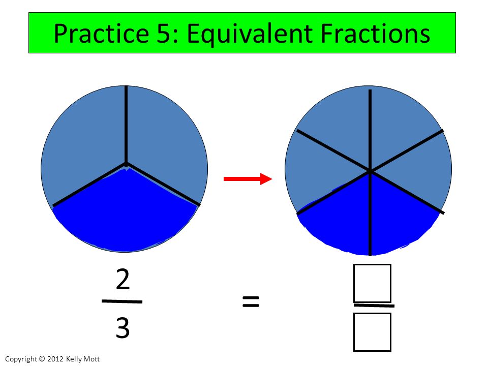 Practice 5: Equivalent Fractions