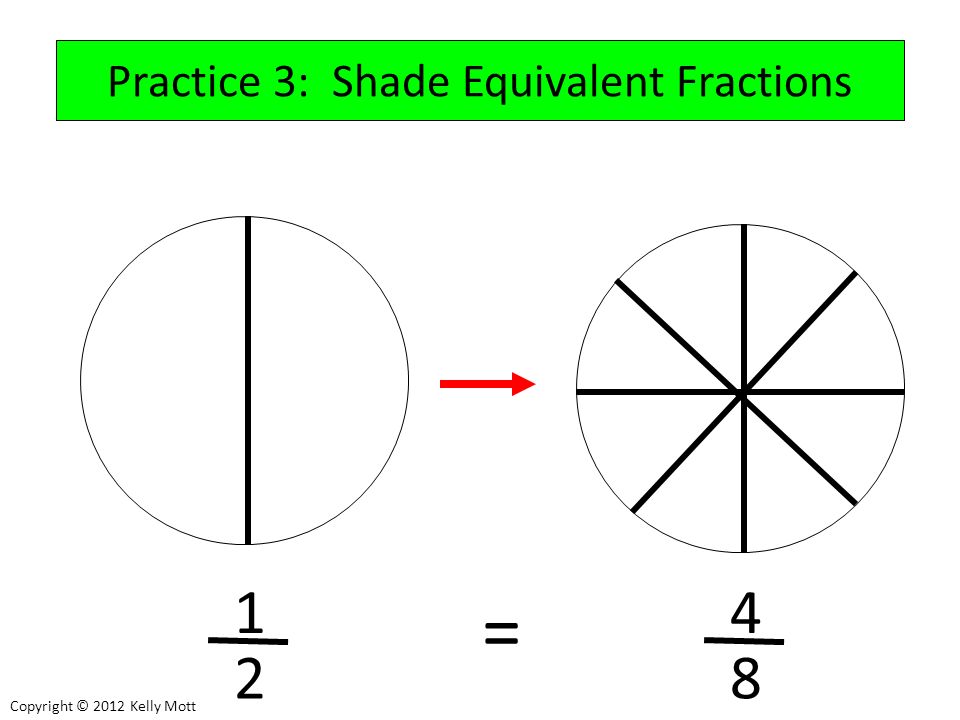 Practice 3: Shade Equivalent Fractions