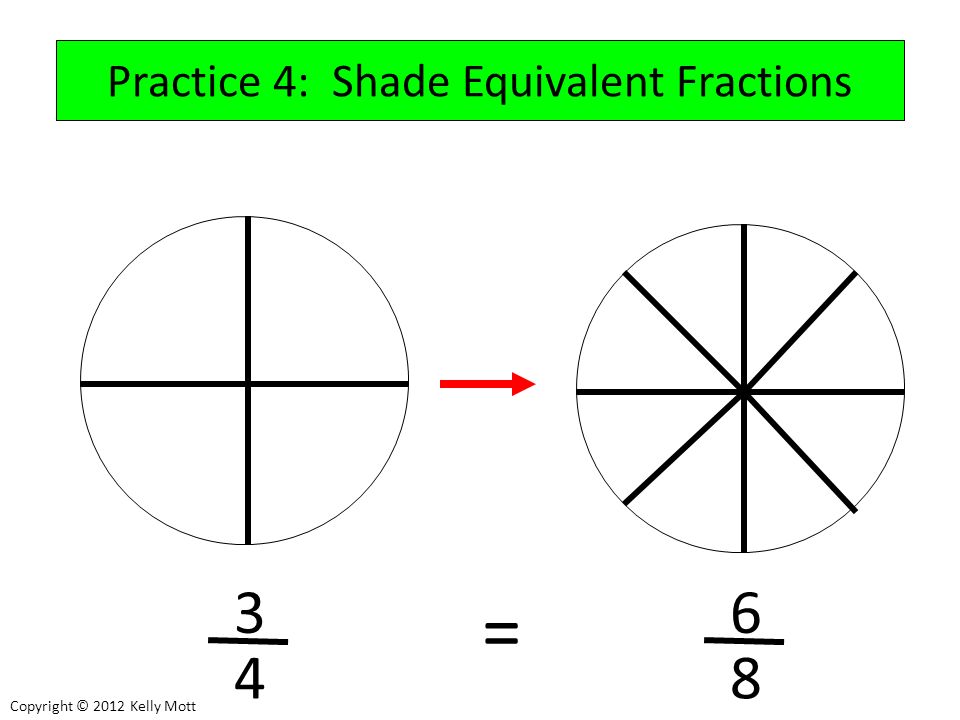 Practice 4: Shade Equivalent Fractions