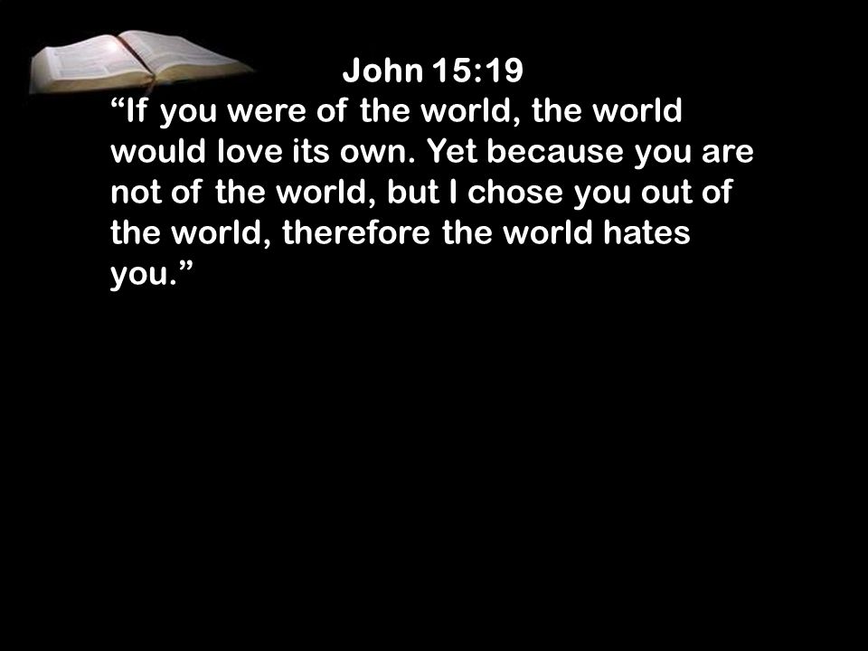 John 15:19