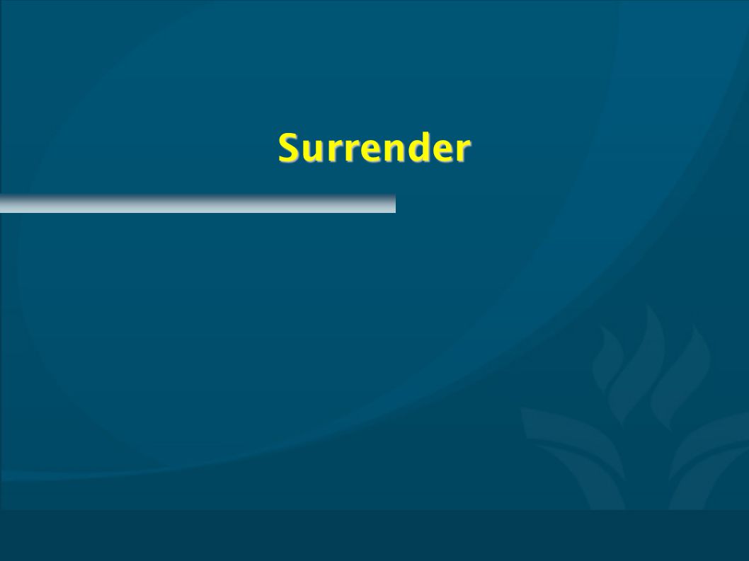 Surrender CMPTxxxx