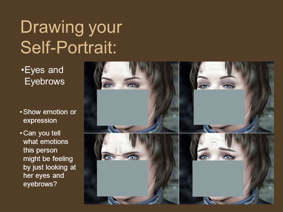 Drawing your Self-Portrait: