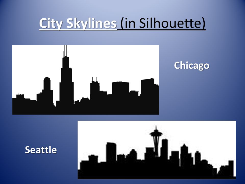 City Skylines (in Silhouette)