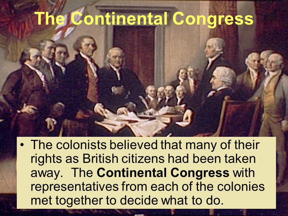 The Continental Congress