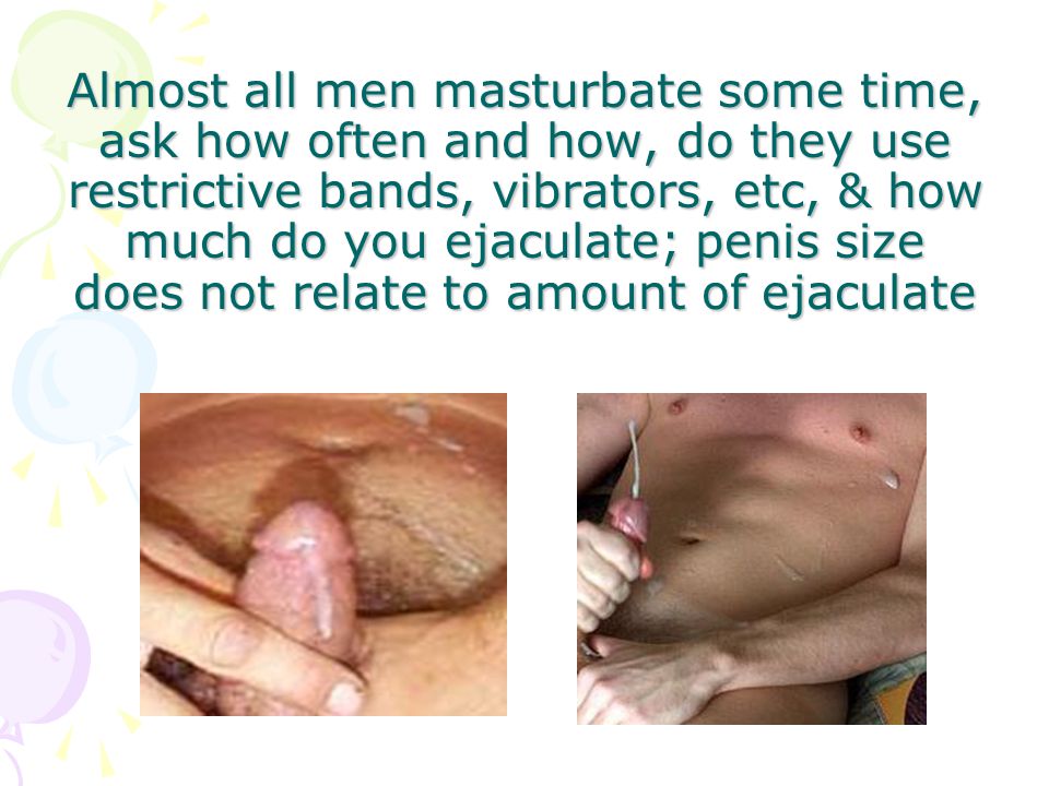 Male masturbation technuiqes