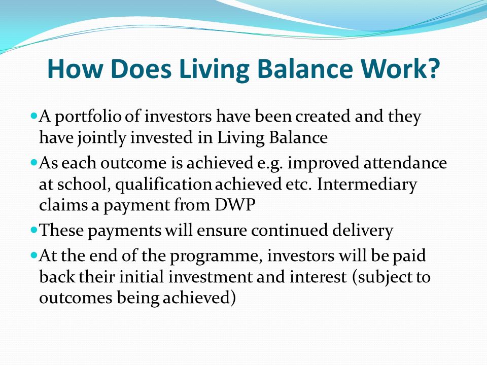 How Does Living Balance Work
