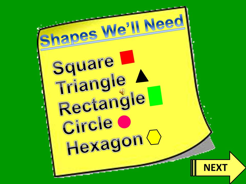 Square Triangle Rectangle Circle Hexagon