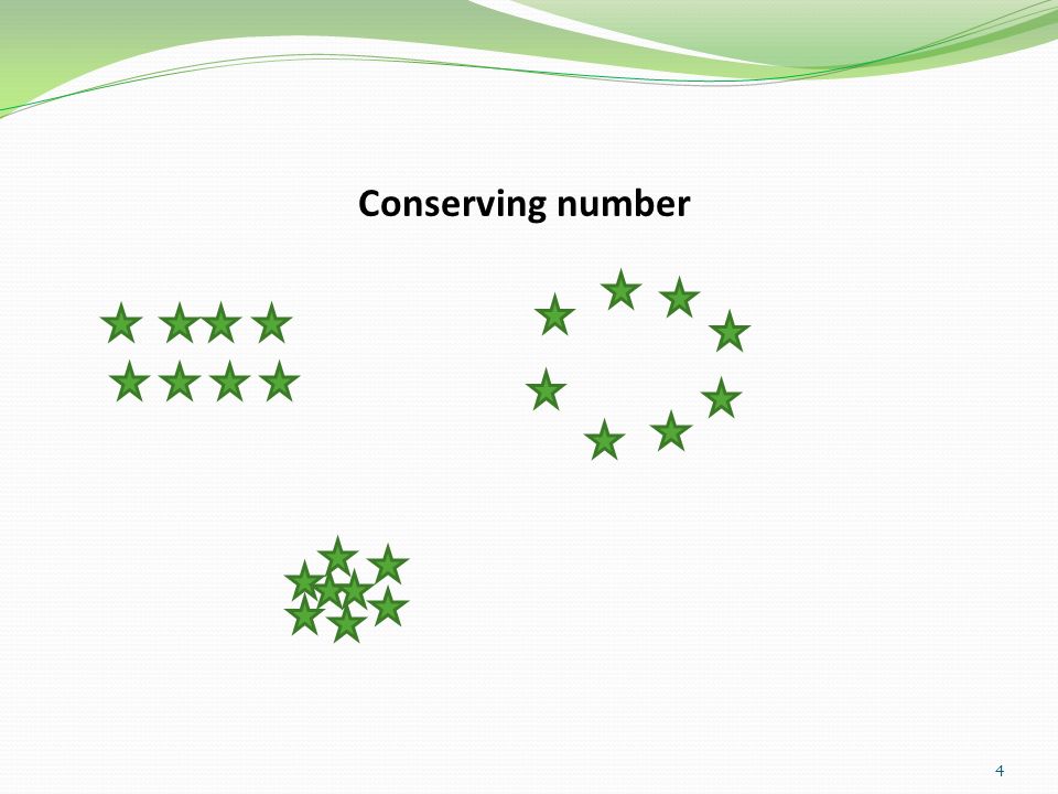 Conserving number