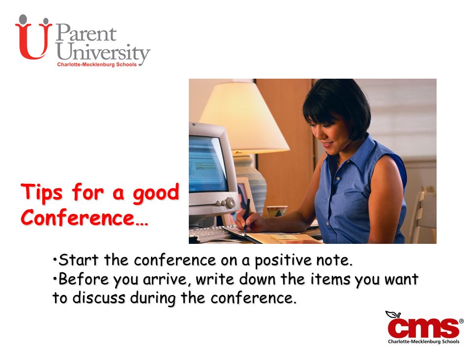 Tips for a good Conference…