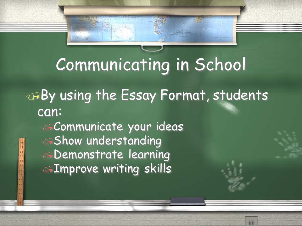 Communicating in School