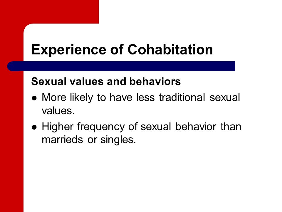 Experience of Cohabitation