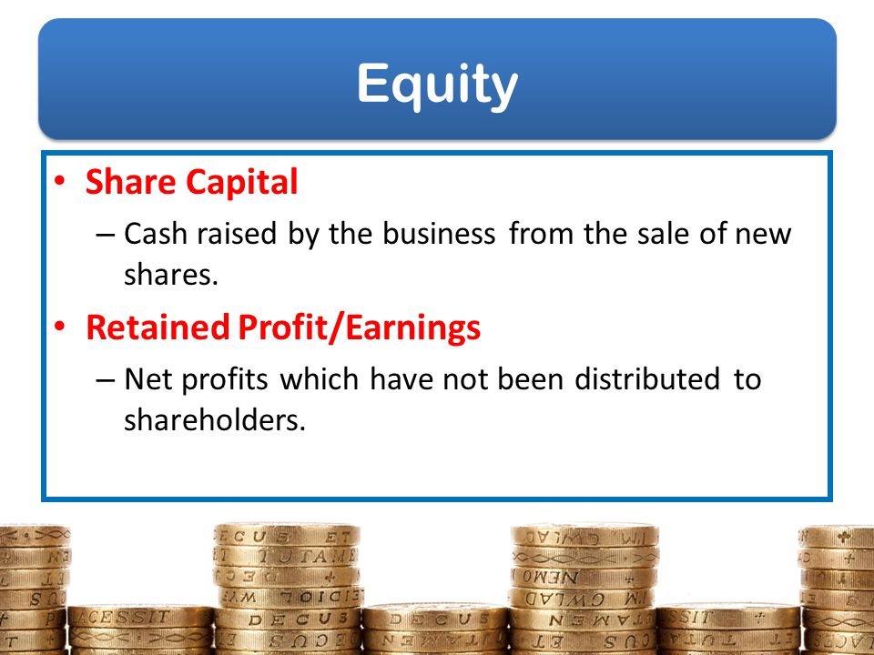 Equity Share Capital Retained Profit/Earnings