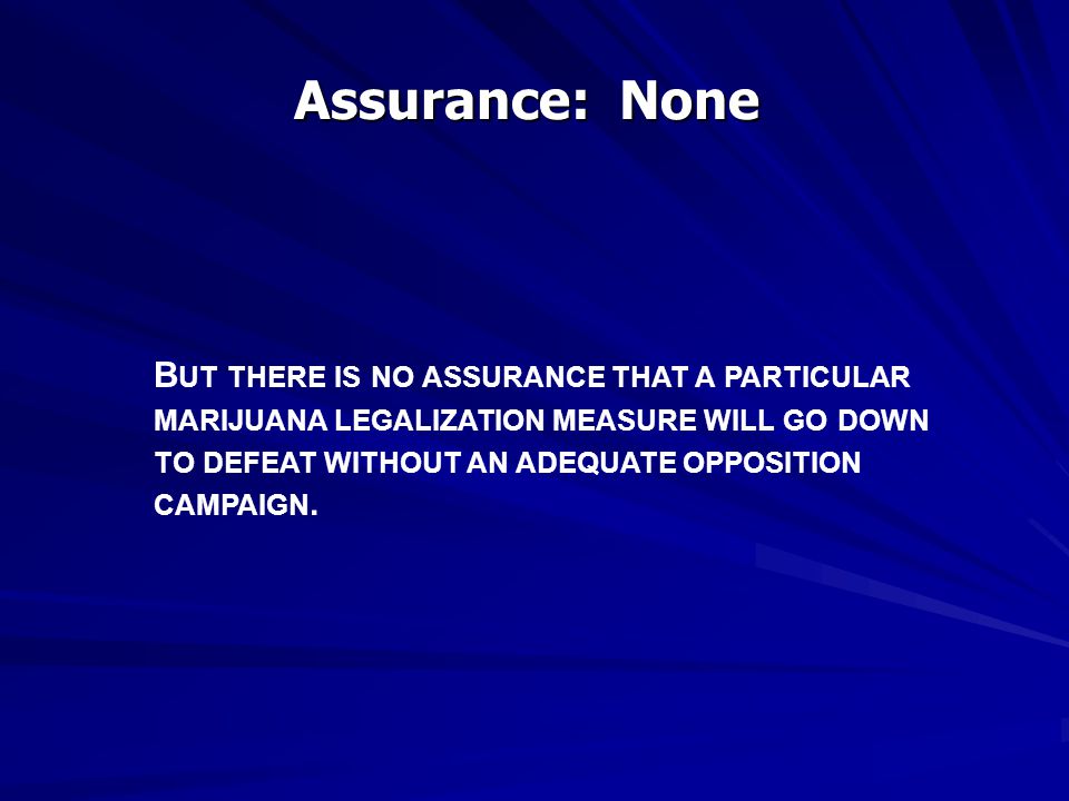 Assurance: None