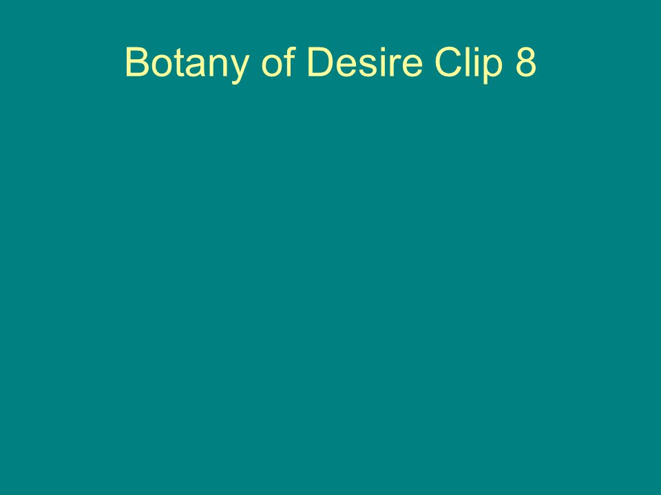Botany of Desire Clip 8