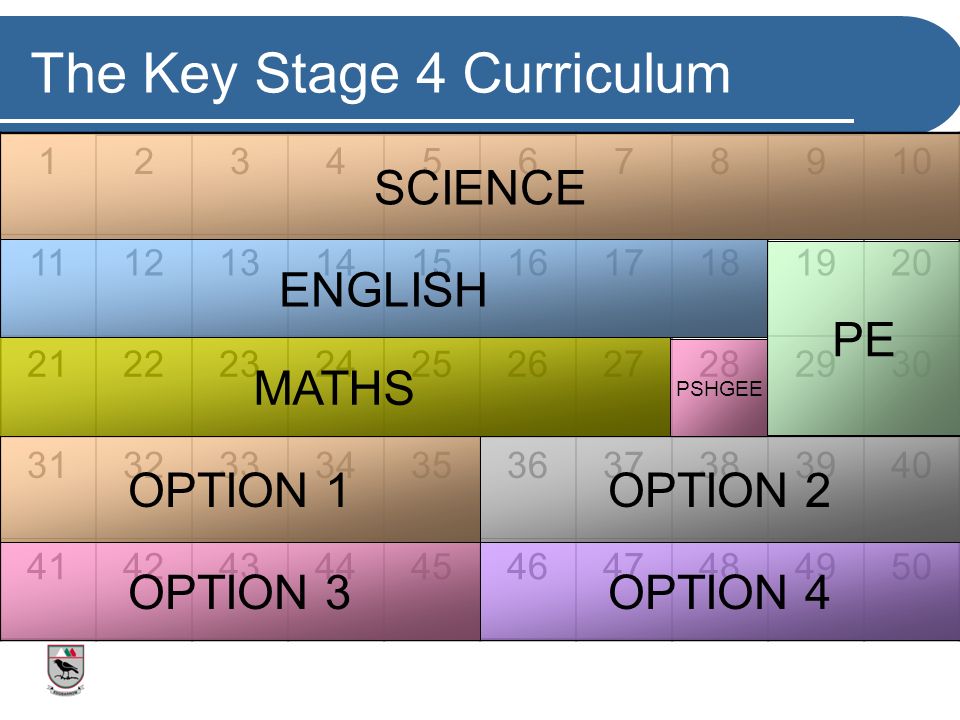 The Key Stage 4 Curriculum