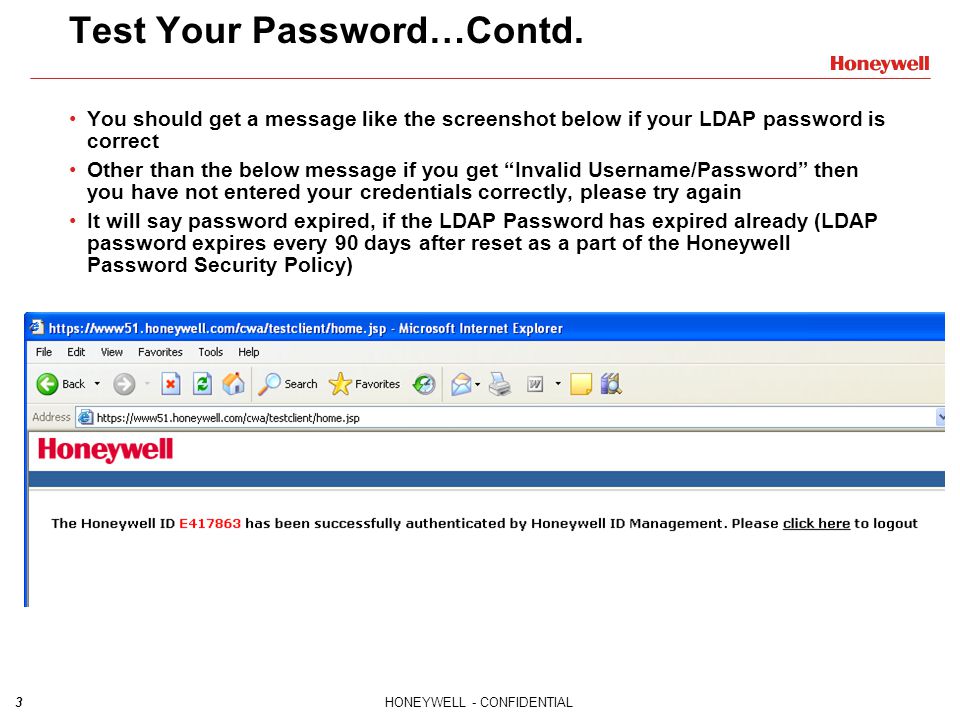 Test Your Password…Contd.