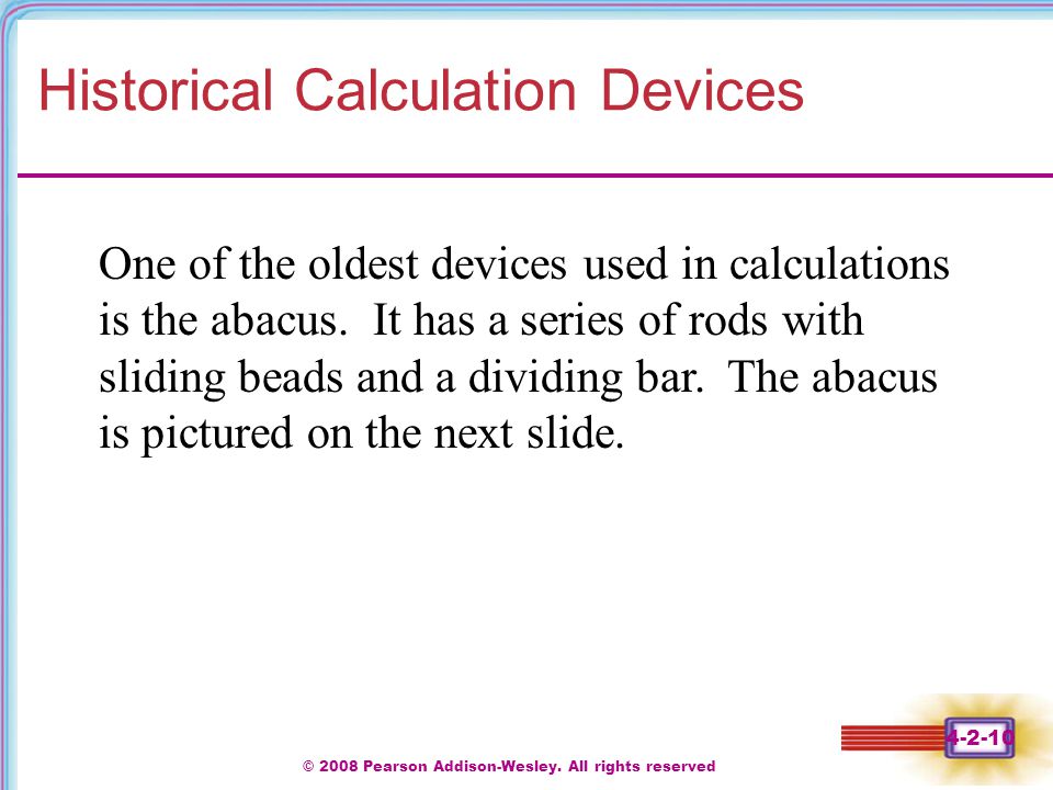 Historical Calculation Devices