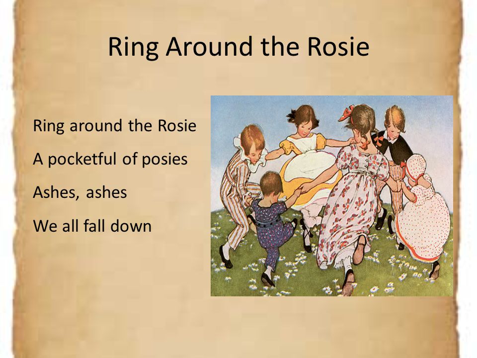 Ring Around the Rosie Ring around the Rosie A pocketful of posies