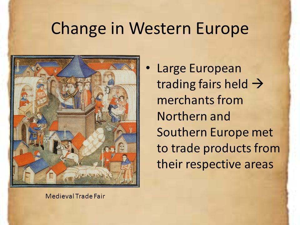 Change in Western Europe