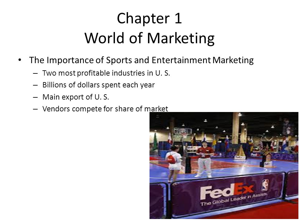 Chapter 1 World of Marketing