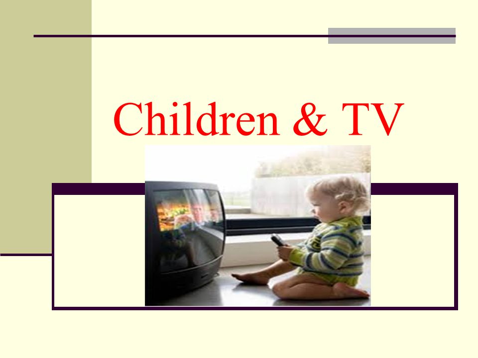 Children & TV