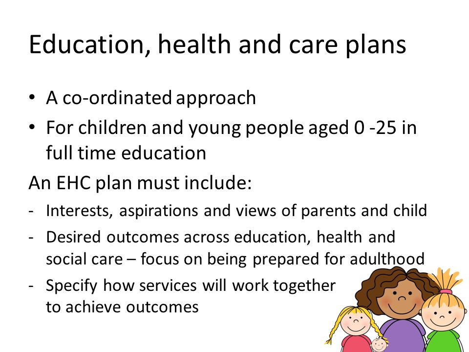 Education, health and care plans