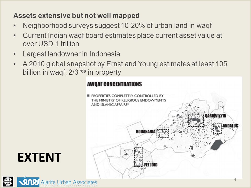 extent Assets extensive but not well mapped
