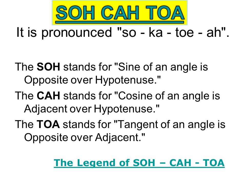 It is pronounced so - ka - toe - ah .