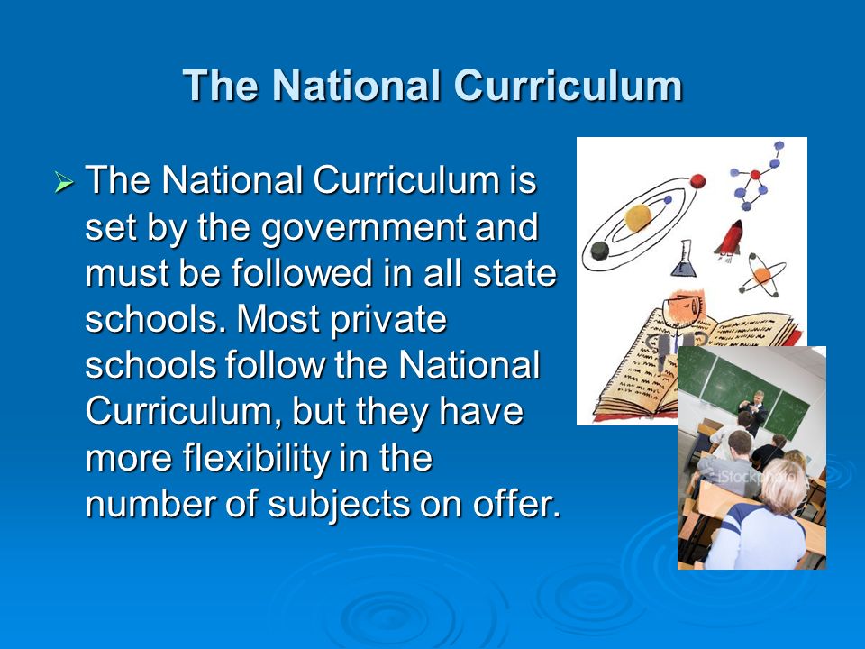 The National Curriculum