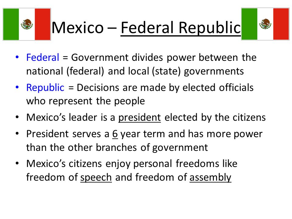 Mexico – Federal Republic