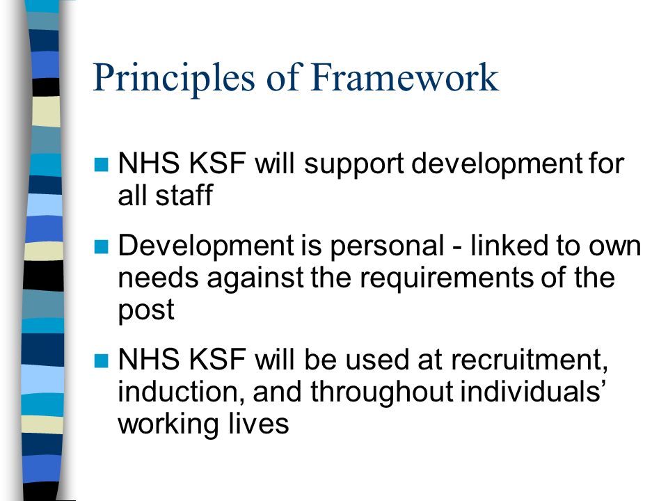 Principles of Framework