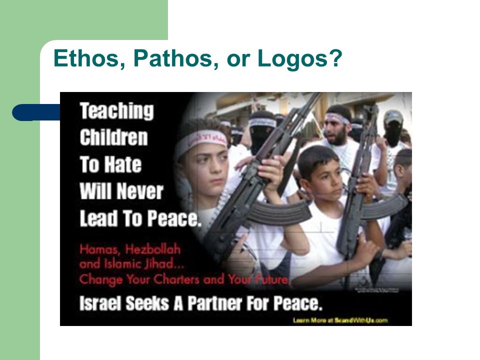 Ethos, Pathos, or Logos