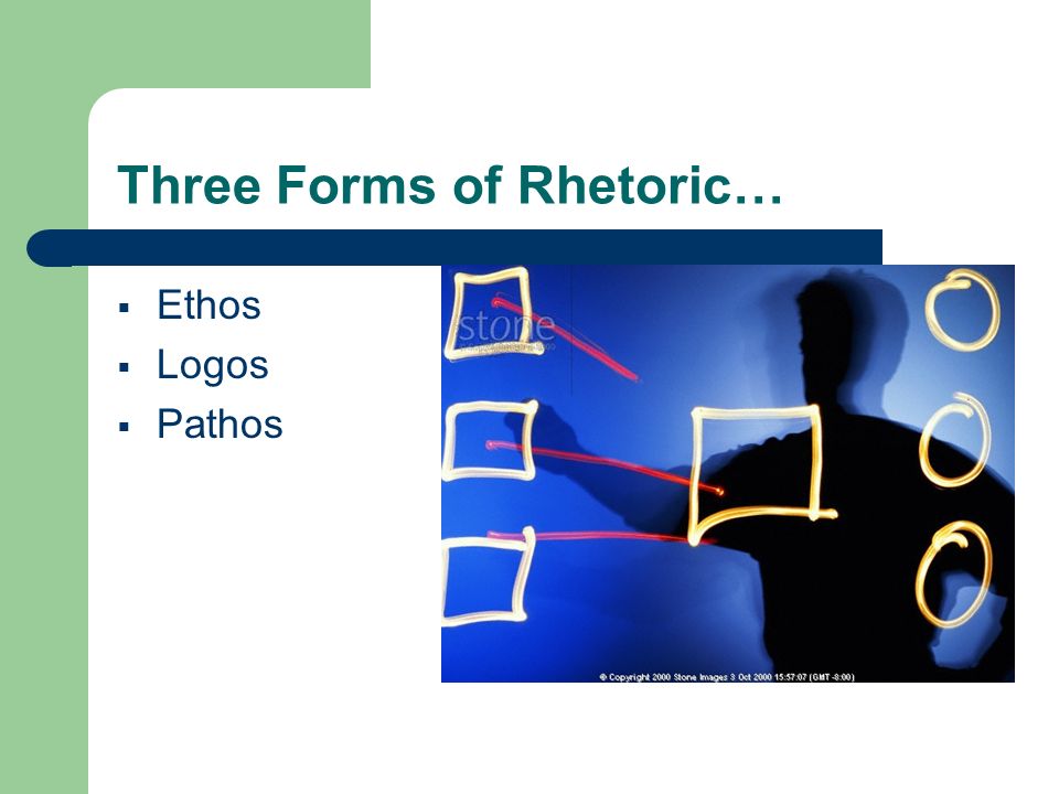 Three Forms of Rhetoric…