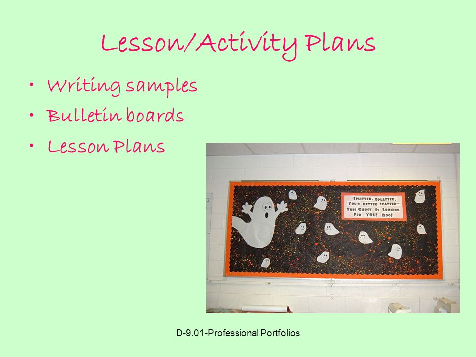 Lesson/Activity Plans