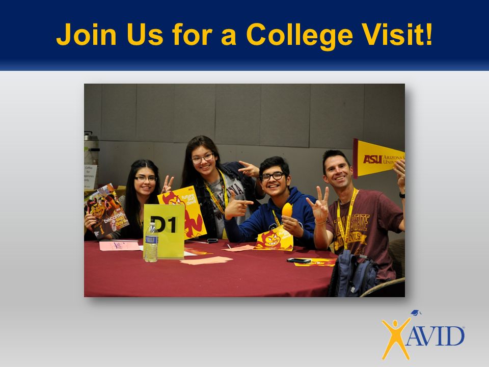 Join Us for a College Visit!