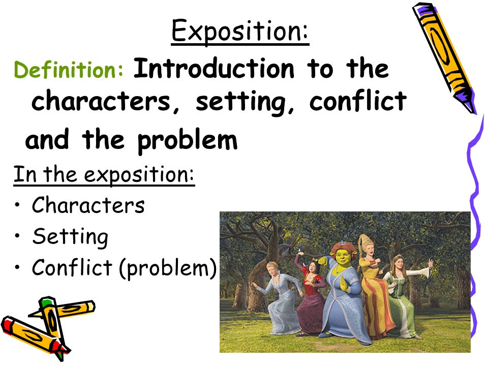 Exposition: and the problem