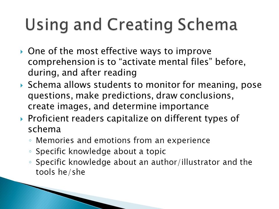 Using and Creating Schema