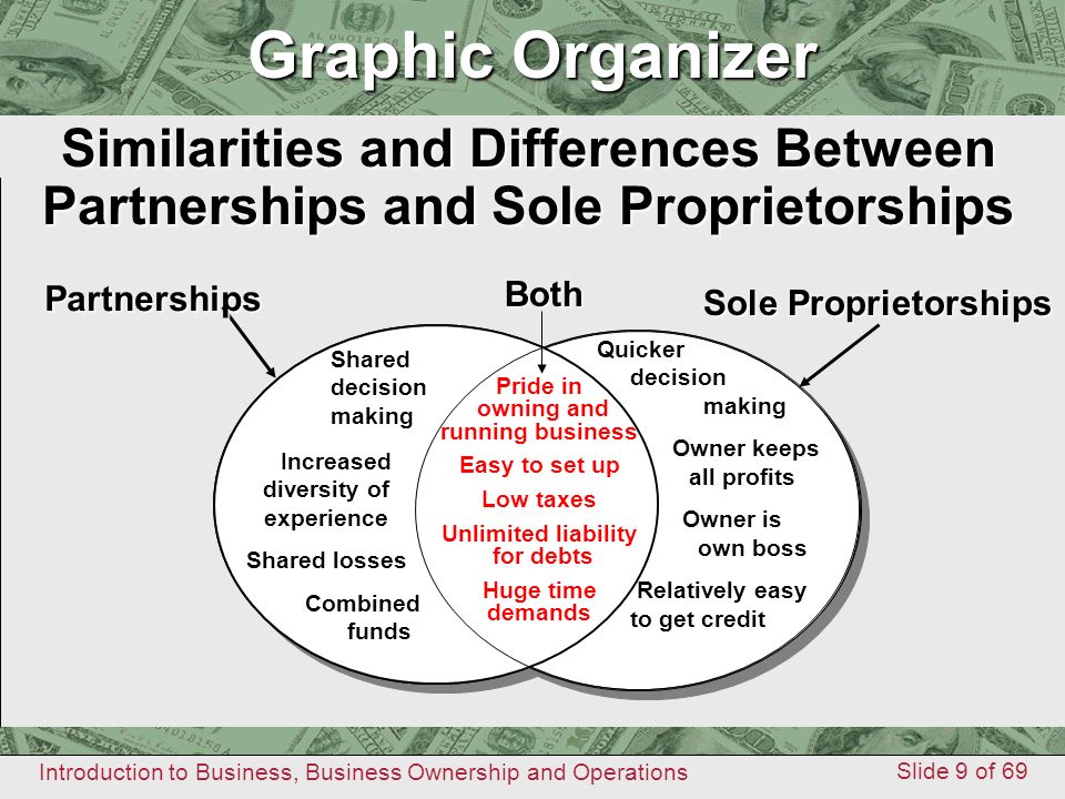 Graphic Organizer Similarities and Differences Between
