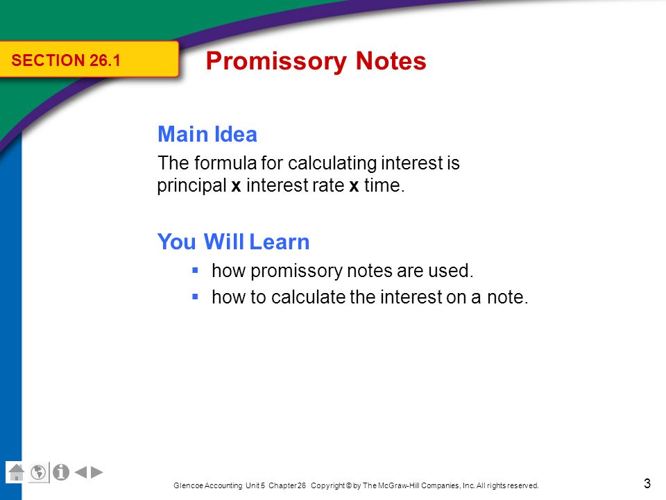 Promissory Notes Key Terms promissory note note payable