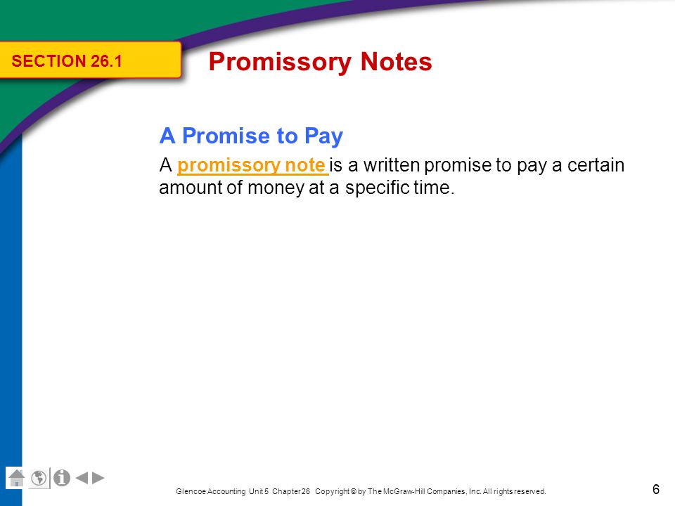 Promissory Notes Notes Payable and Notes Receivable