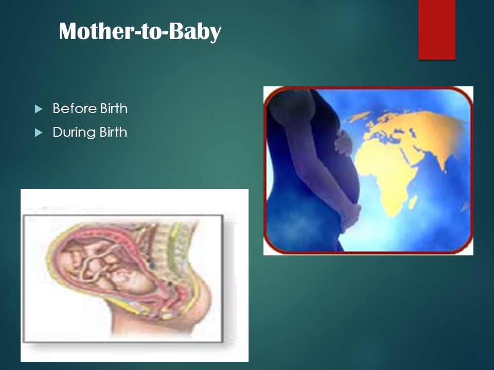 Mother-to-Baby Before Birth During Birth