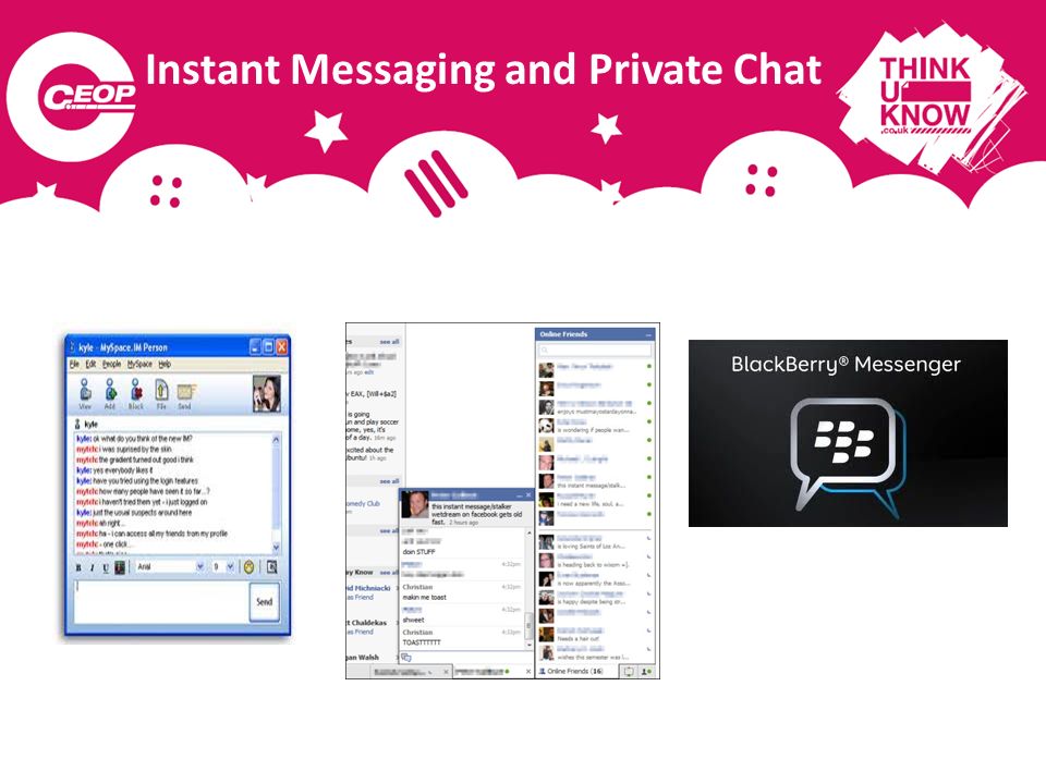 Instant Messaging and Private Chat