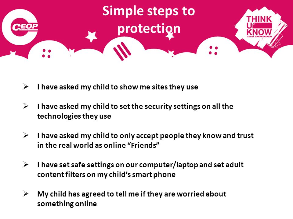 Simple steps to protection
