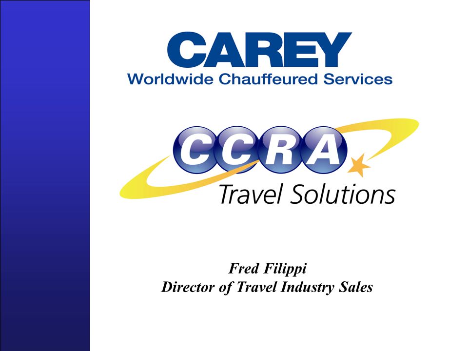 Fred Filippi Director of Travel Industry Sales