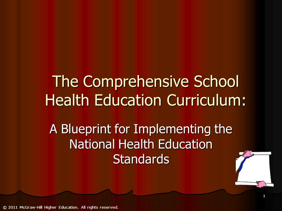 The Comprehensive School Health Education Curriculum: