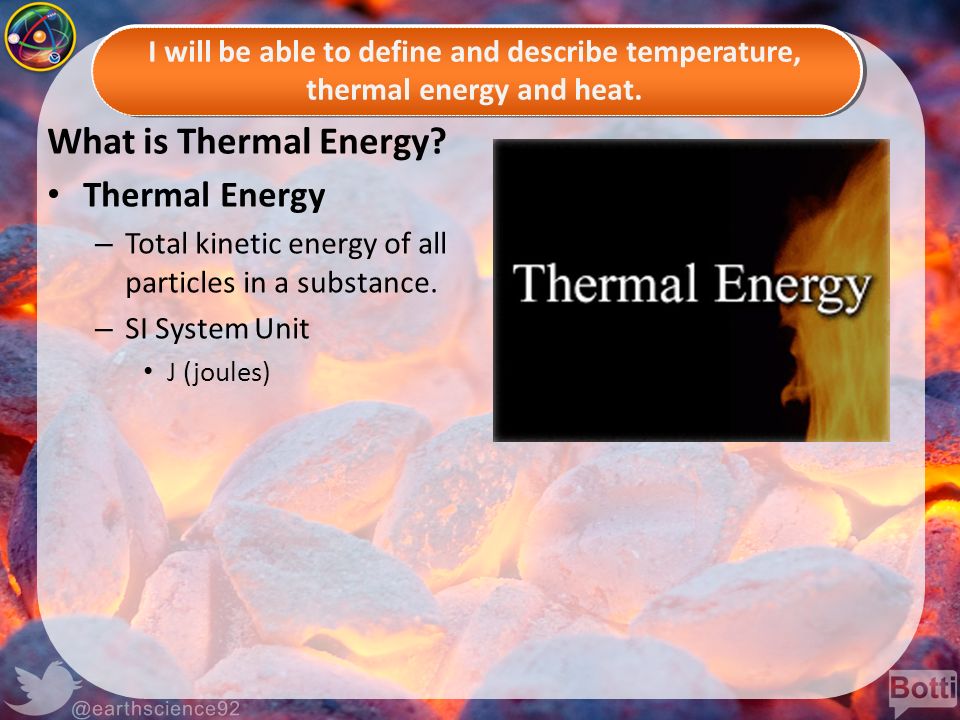 What is Thermal Energy Thermal Energy