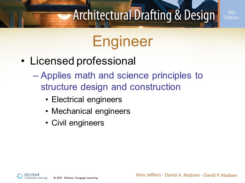 Engineer Licensed professional